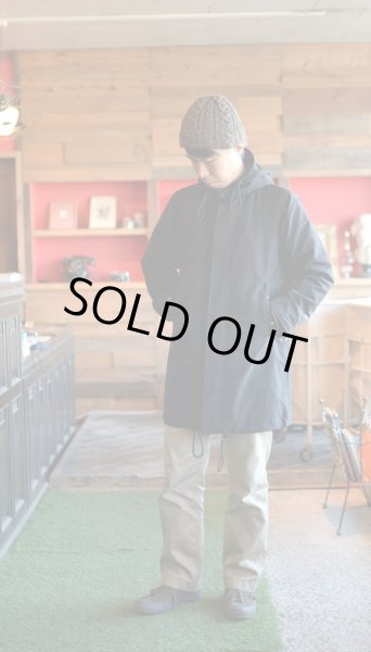 画像4: 【ARAN HOODED COAT（ブラック）】 (4)