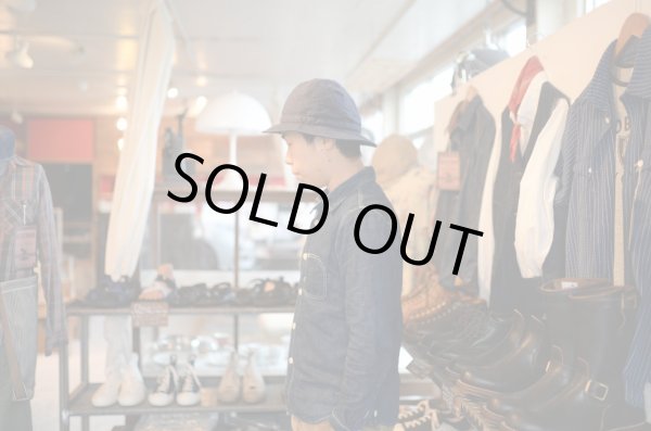 画像5: 【HIGHER ヴィンテージリネン6パネルハット（ネイビー）】 (5)