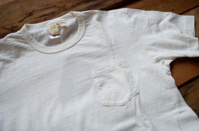 画像3: 【BARNS ポケット付　吊編みクルーネックTシャツ（4color）】