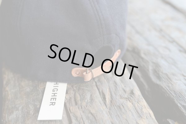 画像5: 【HIGHER 度詰スウェットCAP（ネイビー/A）】 (5)