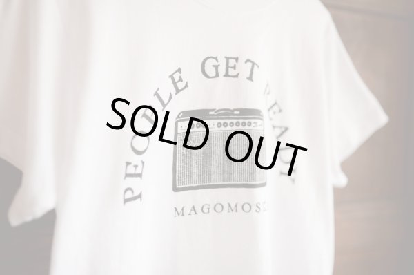 画像5: 【MAGOMOSKI×PEOPLE GET READYオリジナルTシャツ(アンプ/ホワイト)】 (5)