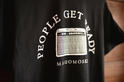 画像2: 【MAGOMOSKI×PEOPLE GET READYオリジナルTシャツ（アンプ/ブラック）】