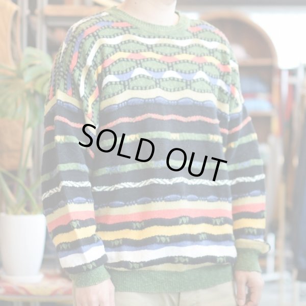 画像2: 【★USED　MONELLO　デザインニット SIZE メンズXL 】 (2)