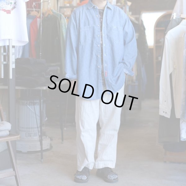 画像8: 【アメリカ製Marlboro マルボロ デニムシャツ NO.2405193 】 (8)