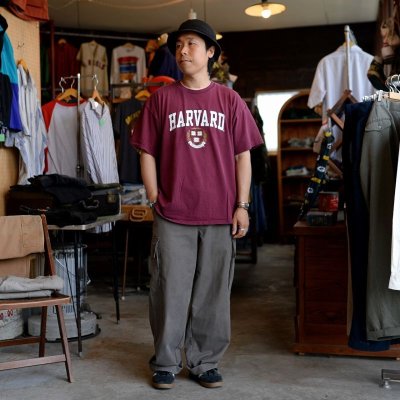 画像1: 【Lee カレッジTシャツ HARVARD NO2405213】