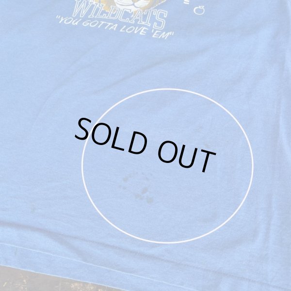 画像9: 【アメリカ製FRUIT OF THE LOOM Tシャツ WILDCATS NO2405211】 (9)