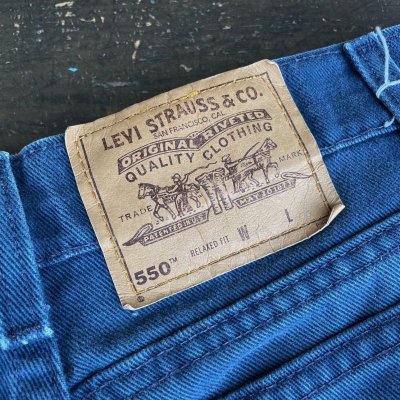 画像2: 【アメリカ製 LEVI'S リーバイス 550 ショートパンツ NO2405254】