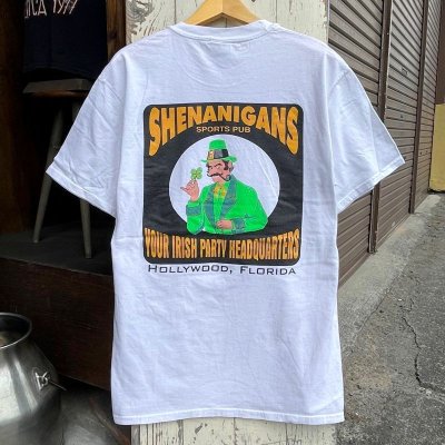 画像2: 【アメリカ製 Hanes BEEFY Tシャツ SHENANIGANS NO2405251】