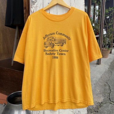 画像1: 【FRUIT OF THE LOOM Tシャツ Jefferson Community イエロー NO2407162】 