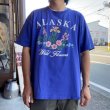 画像8: 【アメリカ製Lee Tシャツ ALASKA アラスカ ブルー × パープル NO.2407221】 (8)