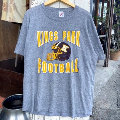 画像1: 【アメリカ製 JERZEES Tシャツ KINGS PARK FOOTBALL NO2407231】