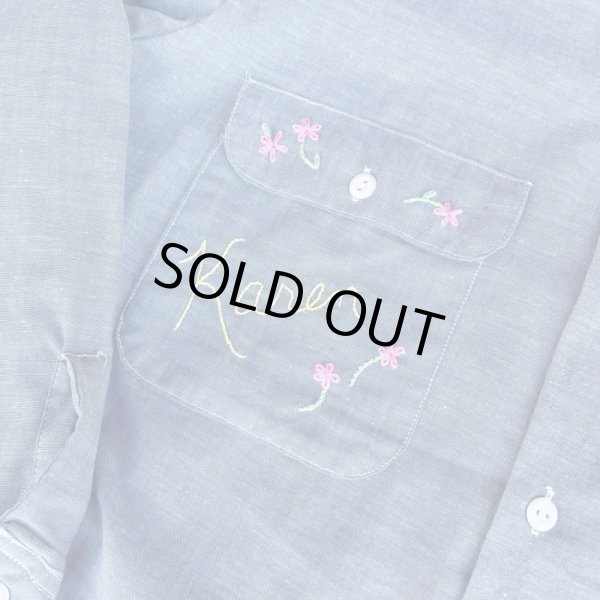 画像5: 【ご予約のお客様専用 BIGMAC 刺しゅう入りシャンブレーシャツ NO.2409071】 (5)