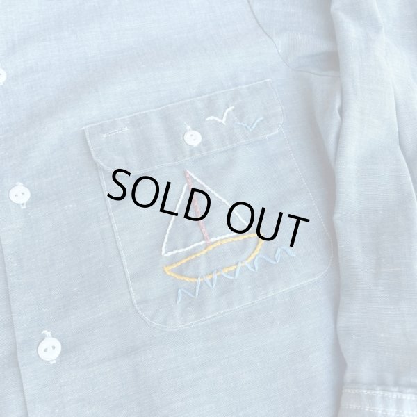 画像6: 【ご予約のお客様専用 BIGMAC 刺しゅう入りシャンブレーシャツ NO.2409071】 (6)