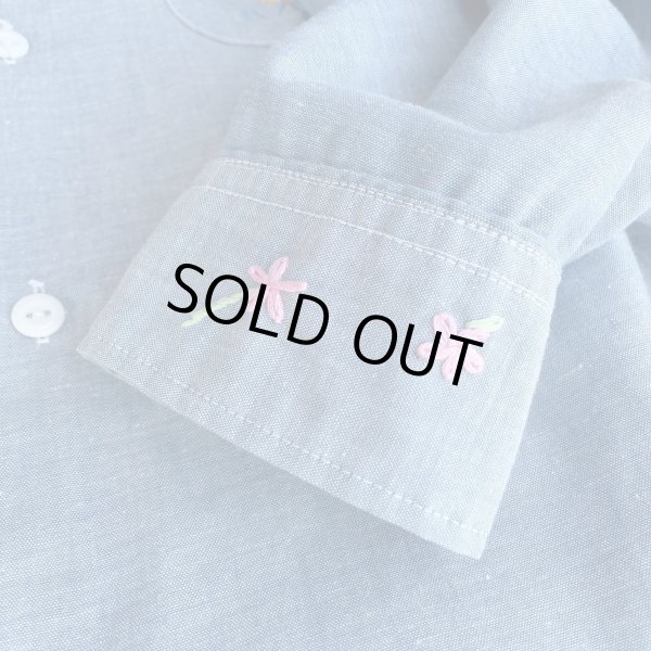 画像7: 【ご予約のお客様専用 BIGMAC 刺しゅう入りシャンブレーシャツ NO.2409071】 (7)