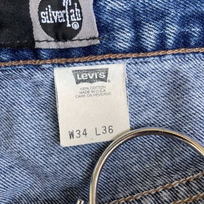 画像3: 【アメリカ製 90年代 LEVI'S リーバイス シルバータブ Silver Tab 2409201】