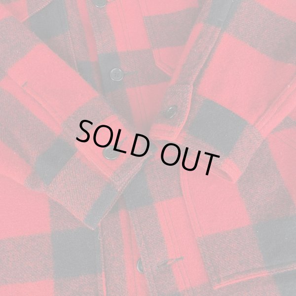 画像8: 【アメリカ製 FILSON フィルソン マッキノージャケット 赤×黒 NO.2412052】 (8)