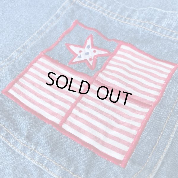 画像7: 【MICHELLE LOUISE デニムカバーオール 星柄 NO.2502281】 (7)