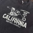 画像4: 【BARNS プリントＴシャツ CALIFORNIA BIKE（ブラック）】 (4)