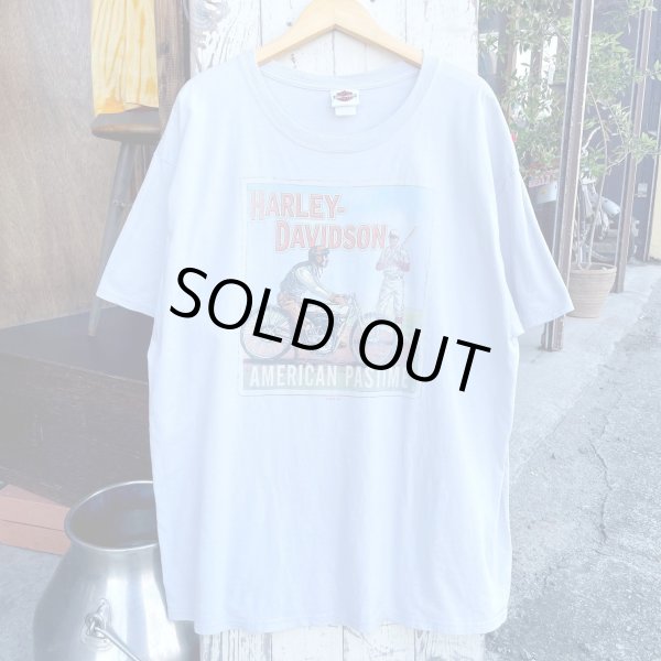 画像1: 【HARLEY DAVIDSON ハーレーTシャツ AMERICAN PASTIME NO2505272】 (1)
