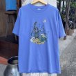 画像1: 【JERZEES Ｔシャツ 草花とウサギと蝶 NO2506191】 (1)