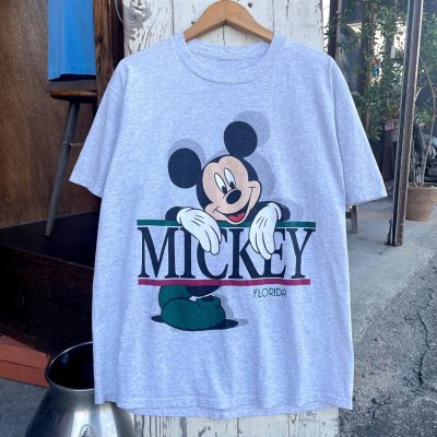 画像1: 【Disney MICKEY ミッキー Tシャツ FLORIDA NO2506281】