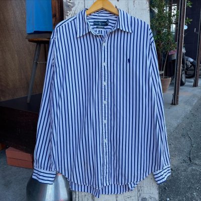画像1: 【RalphLauren ラルフローレン ストライプシャツ NO.2506302】