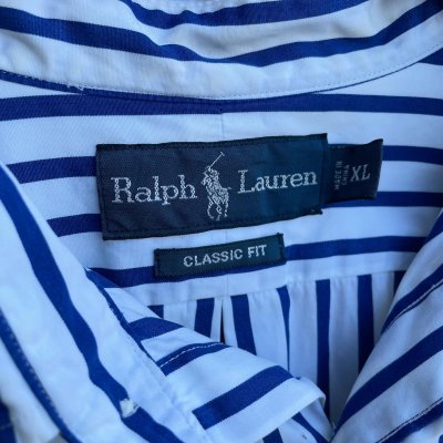 画像2: 【RalphLauren ラルフローレン ストライプシャツ NO.2506302】