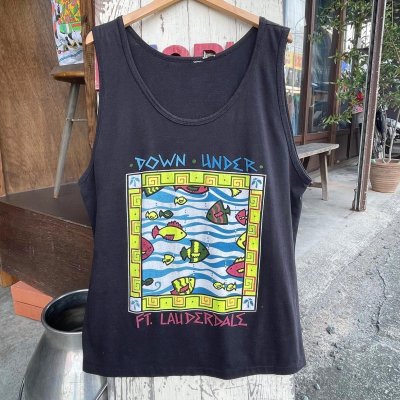 画像1: 【タンクトップ FT.LAUDERDALE 魚柄 NO2507031】