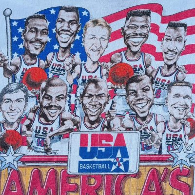 画像3: 【アメリカ製 90s SALEM SPORTSWEAR BASKETBALL USA TEAM NO2507041】