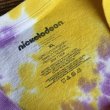 画像5: 【nickelodeon スポンジボブ Tシャツ イエロー×パープル タイダイ NO2507072】 (5)