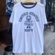 画像1: 【アメリカ製 VELVA SHEEN リンガーTシャツ U.S.NAVY NO2507102】 (1)