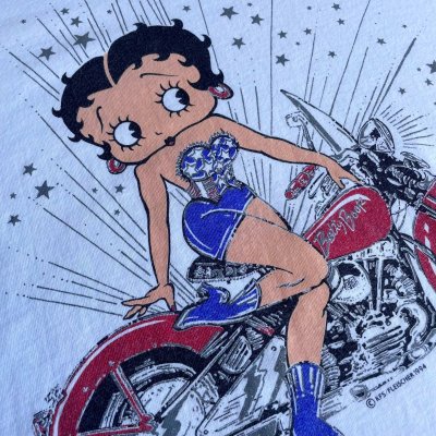 画像2: 【アメリカ製 DIAMOND DUST ベティ Tシャツ BETTY BOOP  NO2507101】