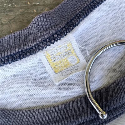 画像2: 【アメリカ製 VELVA SHEEN リンガーTシャツ U.S.NAVY NO2507102】