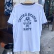 画像3: 【アメリカ製 VELVA SHEEN リンガーTシャツ U.S.NAVY NO2507102】 (3)