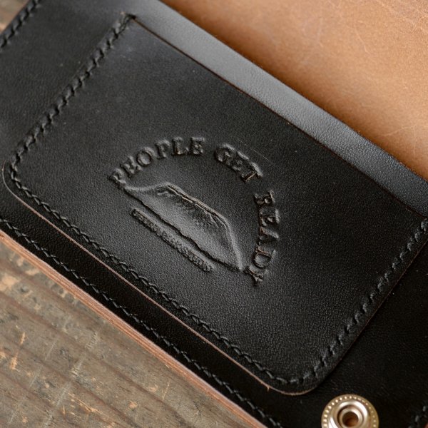 画像8: 【PEOPLE GET READY オリジナルトラッカーウォレット（ブラック/キャメル）】 (8)