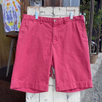 画像1: 【RalphLauren ラルフローレン チノショートパンツ ピンク サイズ35 NO2507221】