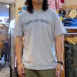 画像1: 【ピープルゲットレディ オリジナルTシャツ カレッジロゴ （グレー）】 (1)