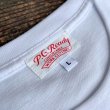 画像6: 【ピープルゲットレディ オリジナルTシャツ 三段ロゴ （ホワイト）】 (6)