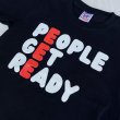 画像3: 【（キッズ）ピープルゲットレディ オリジナルTシャツ（ホワイト/ブラック） 】 (3)
