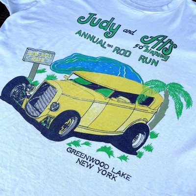 画像2: 【アメリカ製SCREEN STARS BEST Tシャツ JUDY AND Al's ホットロッド NO2508041】