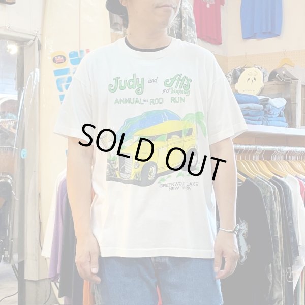画像1: 【アメリカ製SCREEN STARS BEST Tシャツ JUDY AND Al's ホットロッド NO2508041】 (1)