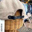 画像13: 【HIGHER ”ピープルゲットレディ別注”ワッペン付スウェットCAP（3color/alphabet）】 (13)