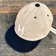 画像6: 【HIGHER ”ピープルゲットレディ別注”ワッペン付スウェットCAP（3color/alphabet）】 (6)