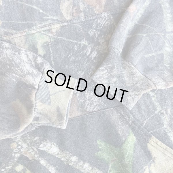 画像8: 【JERZEES リアルツリーカモ柄 ハーフジップスウェット NO2509111】 (8)