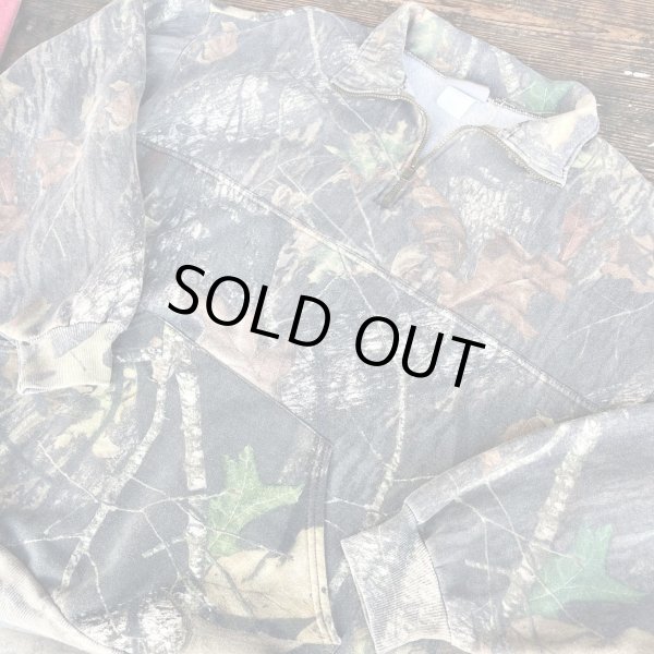 画像7: 【JERZEES リアルツリーカモ柄 ハーフジップスウェット NO2509111】 (7)