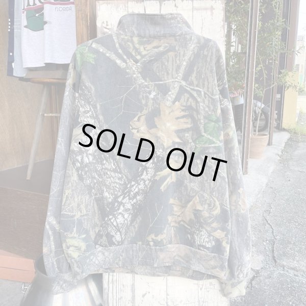 画像3: 【JERZEES リアルツリーカモ柄 ハーフジップスウェット NO2509111】 (3)