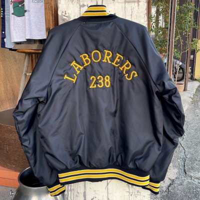 画像2: 【アメリカ製HARTWELL ナイロンスタジャン LABORERS 238 NO.2509112】