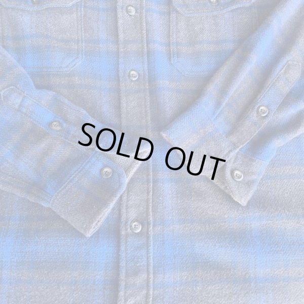 画像8: 【ORVIS オービス ネルシャツ チャコール×ブルー NO.2509182】 (8)