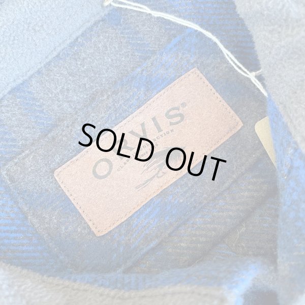 画像5: 【ORVIS オービス ネルシャツ チャコール×ブルー NO.2509182】 (5)