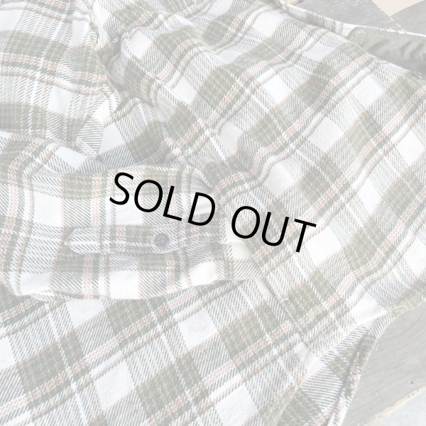 画像8: 【ORVIS オービス ネルシャツ ホワイト×グリーン NO.2509181】 (8)